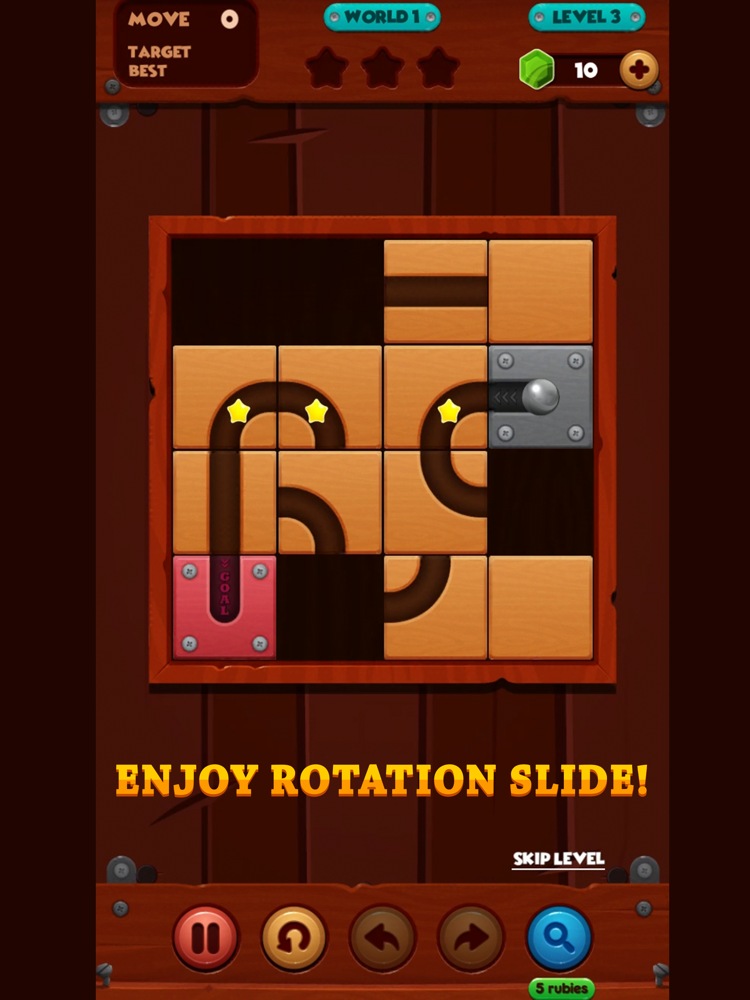 Unroll Me - Slide Puzzle Game poster