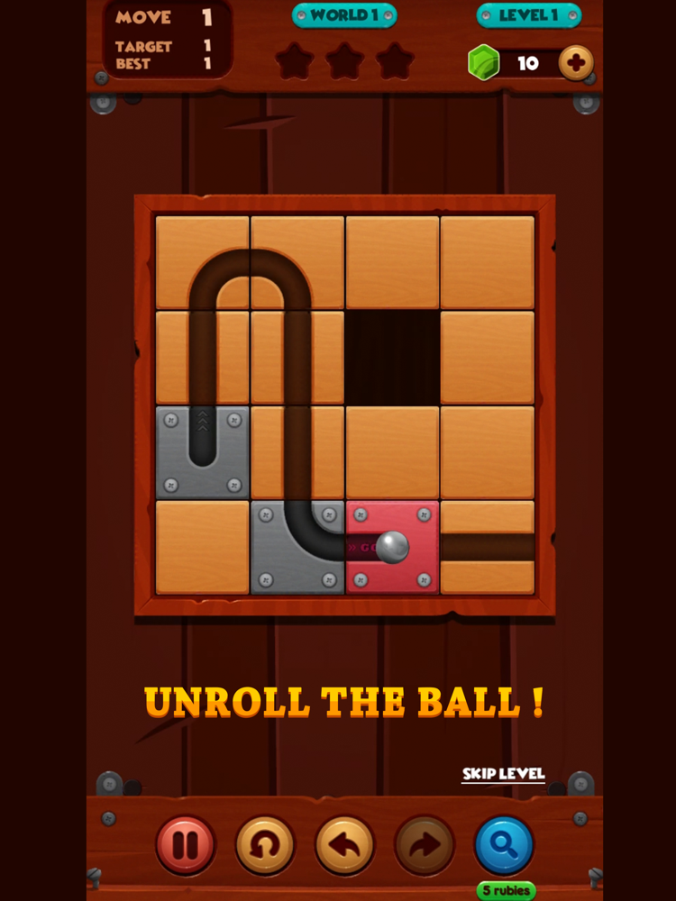 Unroll Me - Slide Puzzle Game poster