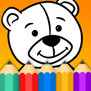 어린이 색칠 공부: 유아 그리기 게임