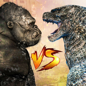 Kaiju Rush: Gorilla vs Gozilla