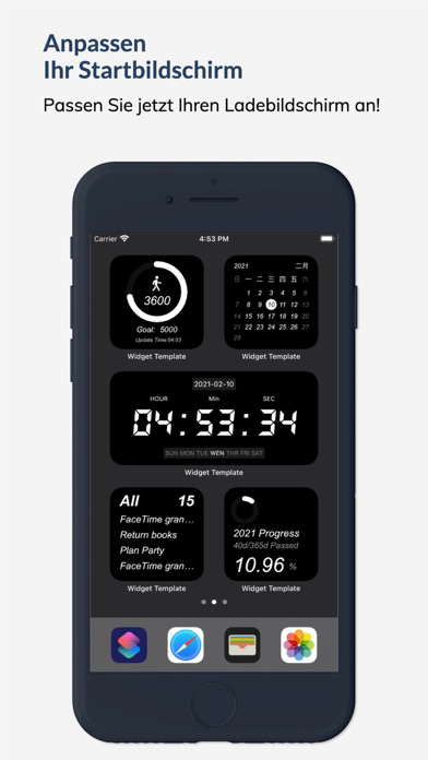 Widget Template Plakat