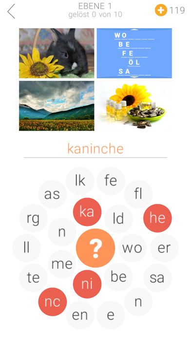 Mehrsilbig Plakat