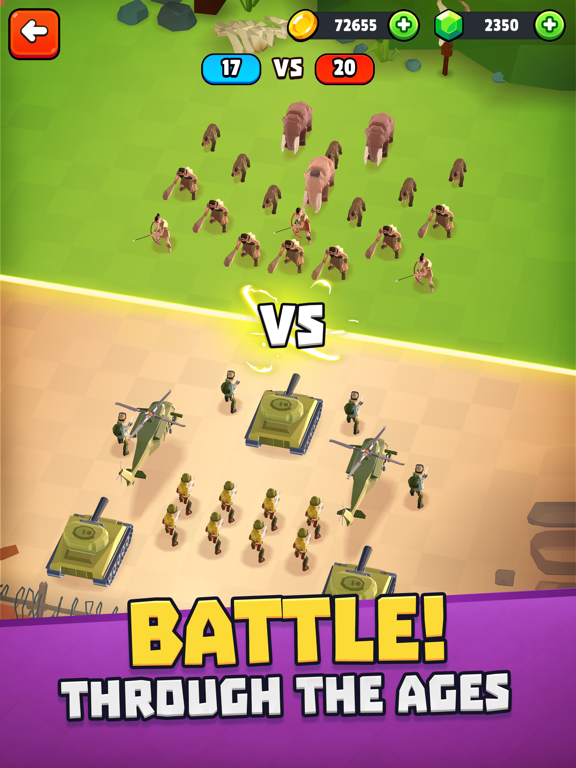 Battle Simulator: Idle Warfare poster