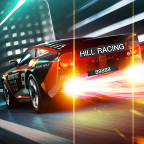 Hill racing car - Crazy game