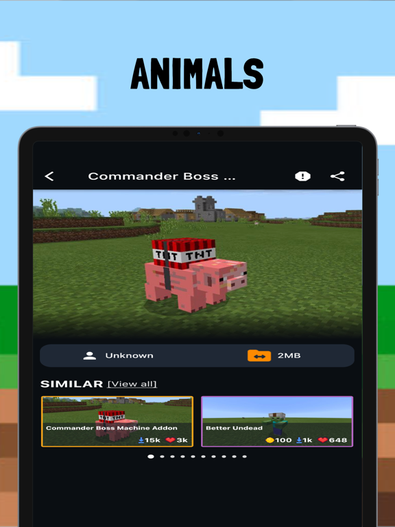 MODBOX – mods for Minecraft poster
