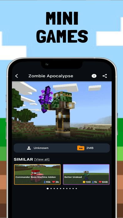MODBOX – mods for Minecraft poster