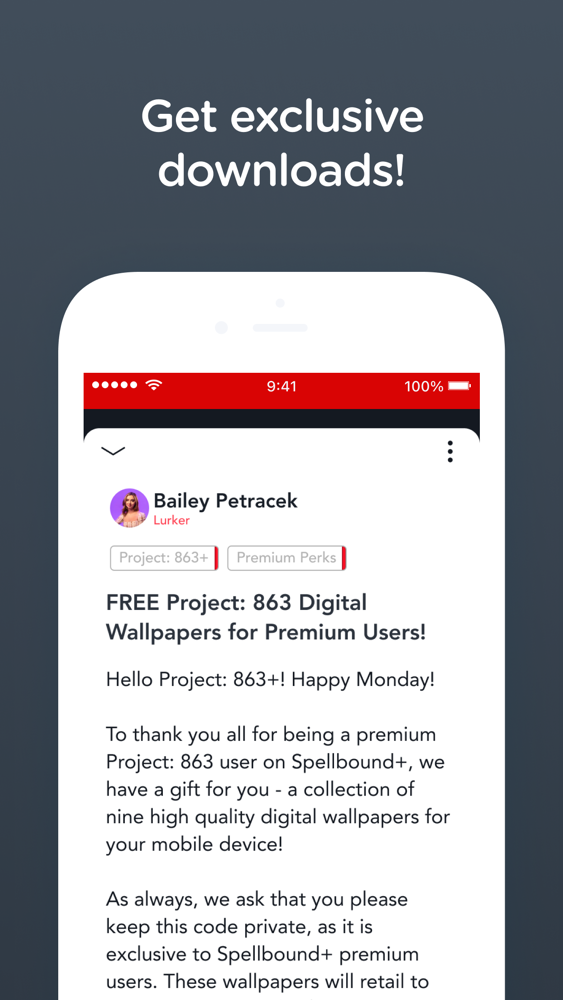 Project: 863+ poster