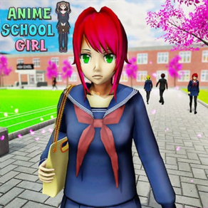 애니메이션 학교 3D 소녀 시뮬레이터