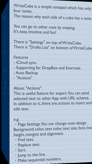 WriteCube ポスター