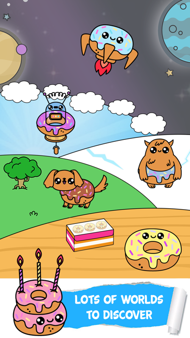 Donut Evolution Game poster