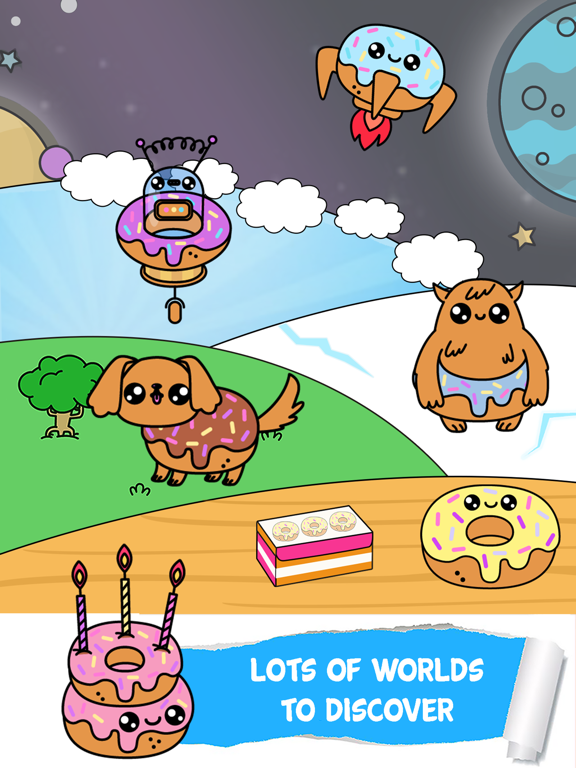 Donut Evolution Game poster