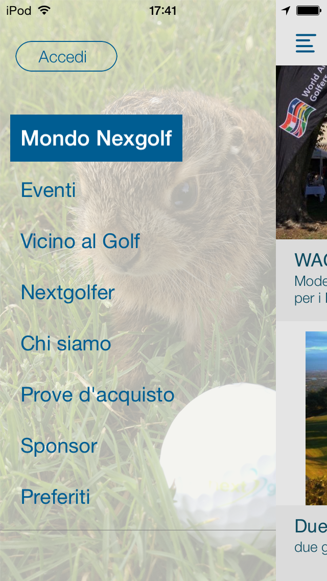 NextGolf poster