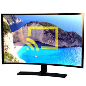 Screen to TV for DLNA