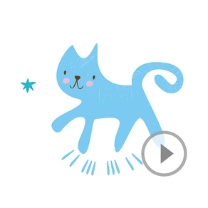 Animated Cute Cat Stickers