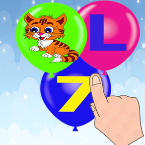 ballon pop ABC apprentissage