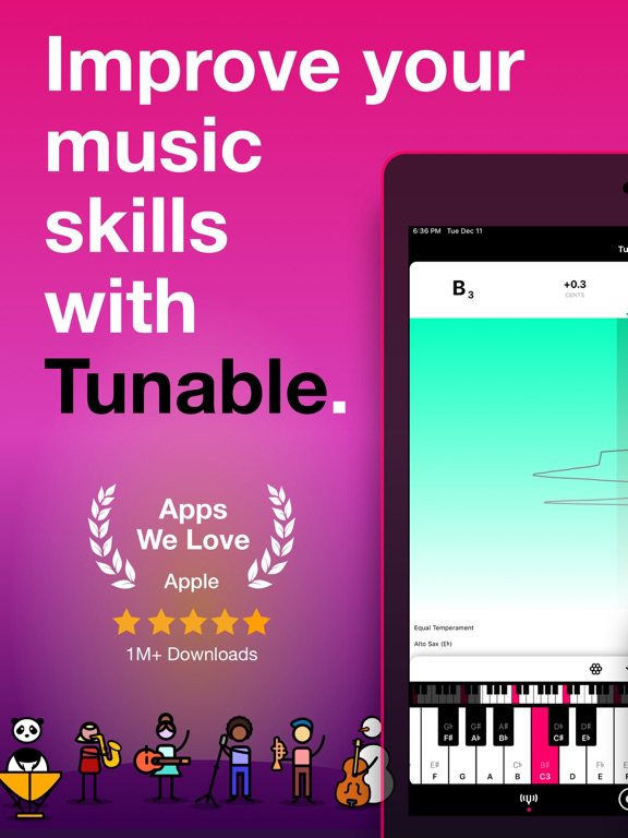 Tunable – Tuner & Metronome poster