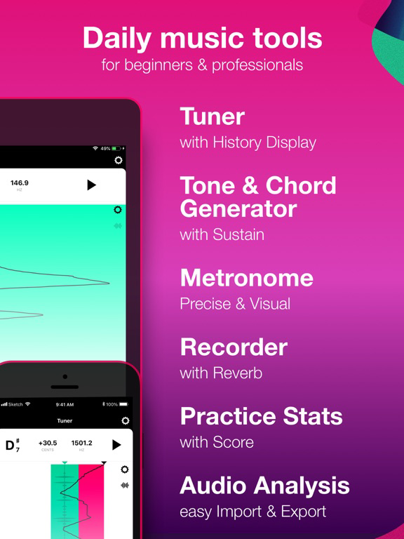 Tunable – Tuner & Metronome poster