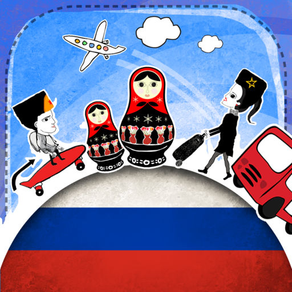 Russian Phrasi - Free Offline Phrasebook with Flashcards, Street Art and Voice of Native Speaker