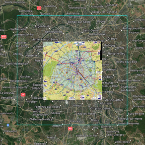 Paris Scaled Tour Maps