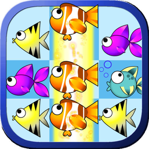 A Big Gold Fish Match 3 Mania Game – Big Action Puzzle Fun in the Sea!