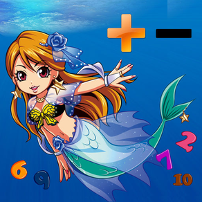 Save Mermaid Learn Number Math