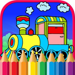 Trains Coloring Pages - Subway Train Games For Kid