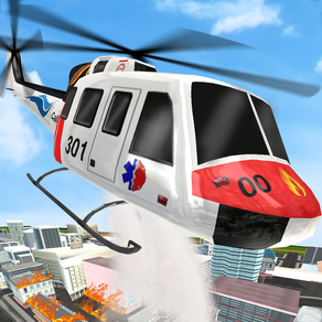 City Emergency Helicopter Simulator 2017