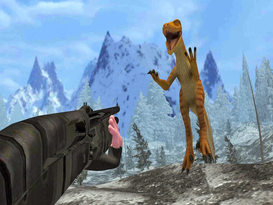 Dinosaur Sniper Hunter poster