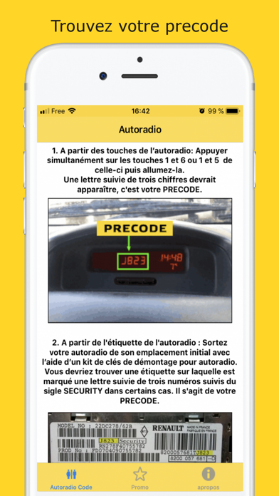 Car Radio Code poster