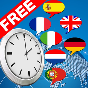 Horloge parlante multilingue - version gratuite