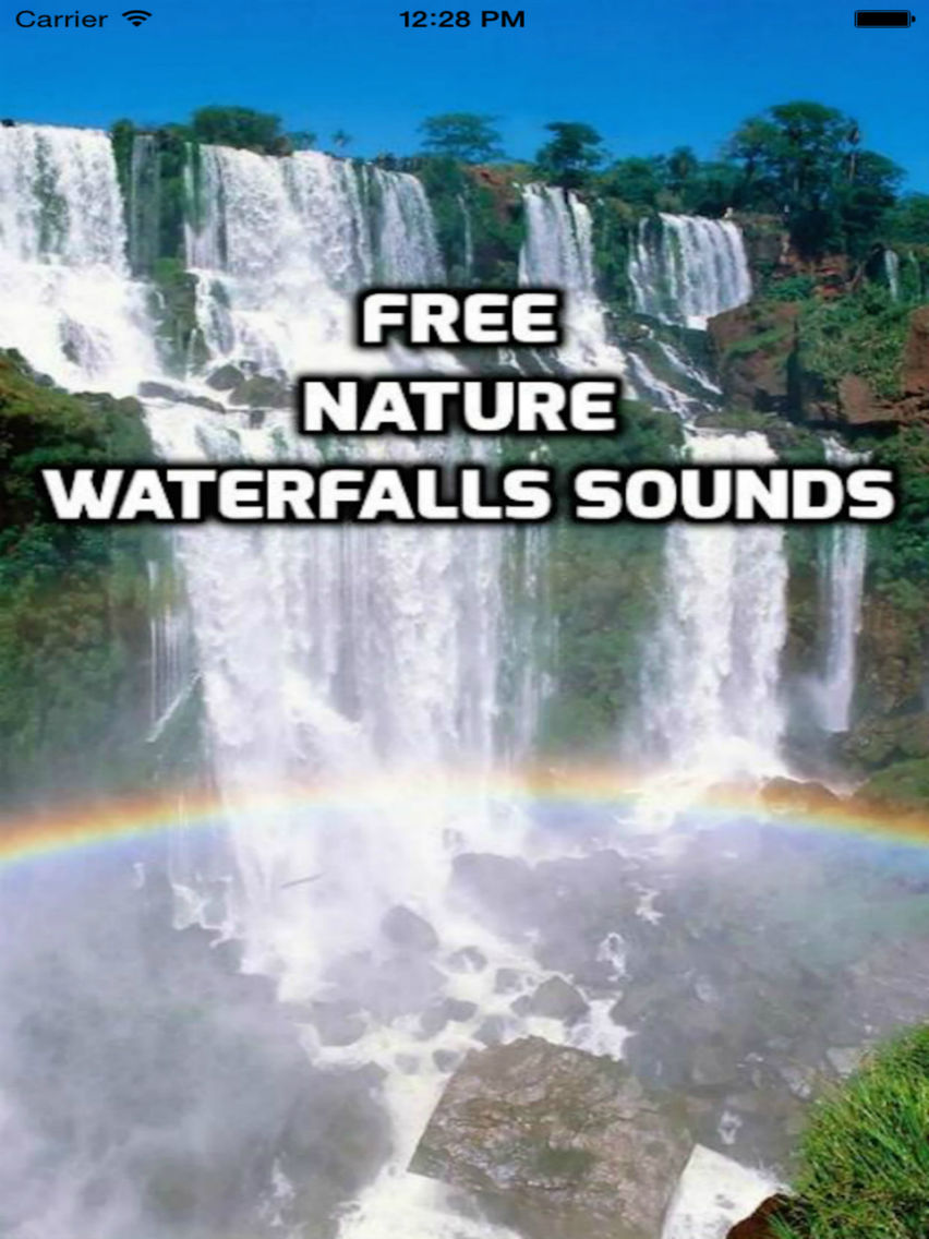 Relax Waterfall Sounds for sleep poster