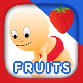 Fruit and Vegetable Picture Flashcards for Babies, Toddlers or Preschool (Free)