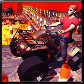 Lava Quad Fahrrad Parkplatz Simulator & spannende