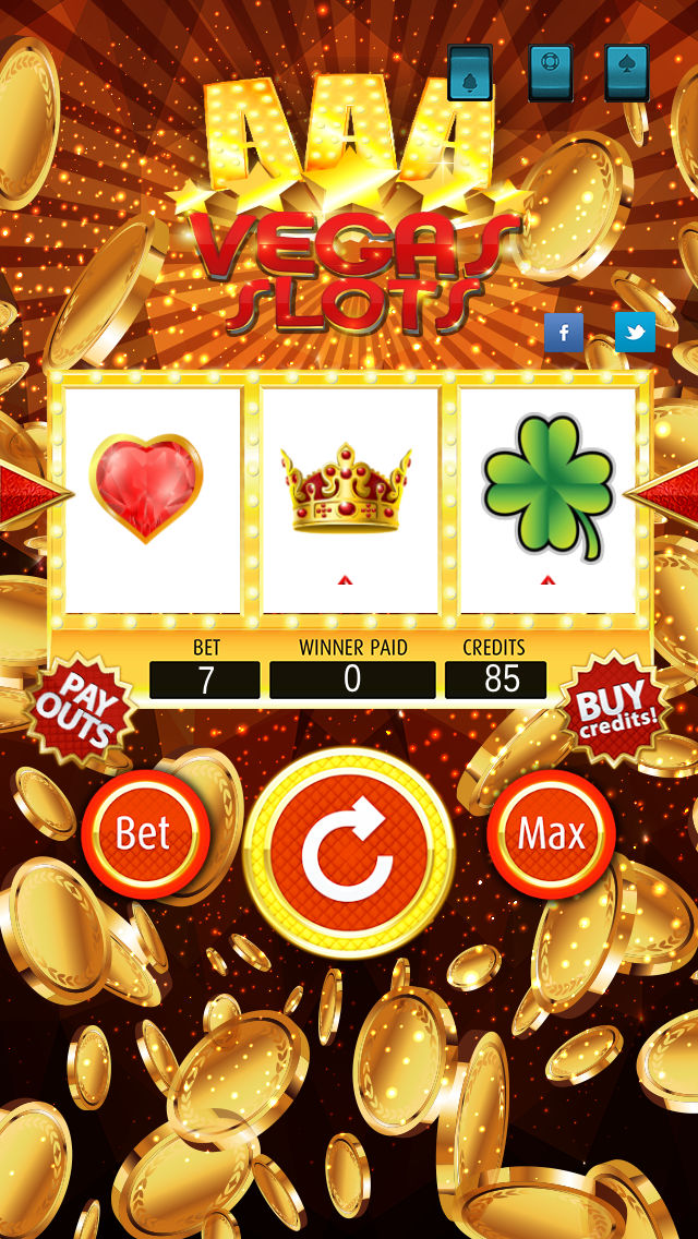 AAA Vegas Slots - Lucky Las Vegas Slot Game poster