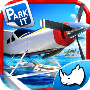 Sea plane Exotic Island Real Fly & Park Airplane Racing Game