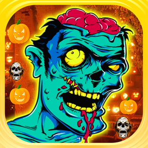 Zombie Match 4 Halloween Game