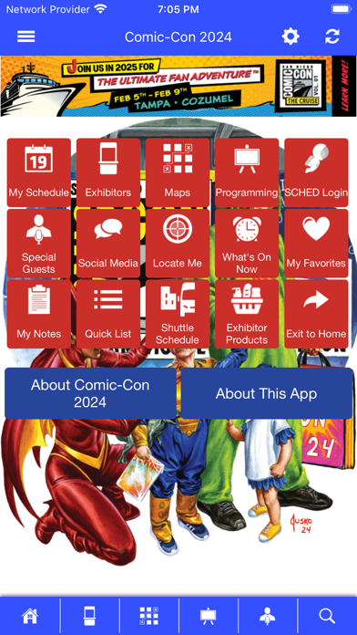 Official Comic-Con App poster