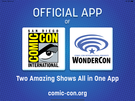 Official Comic-Con App poster