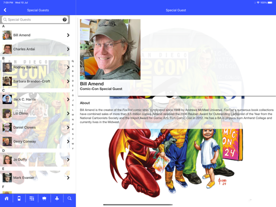 Official Comic-Con App poster