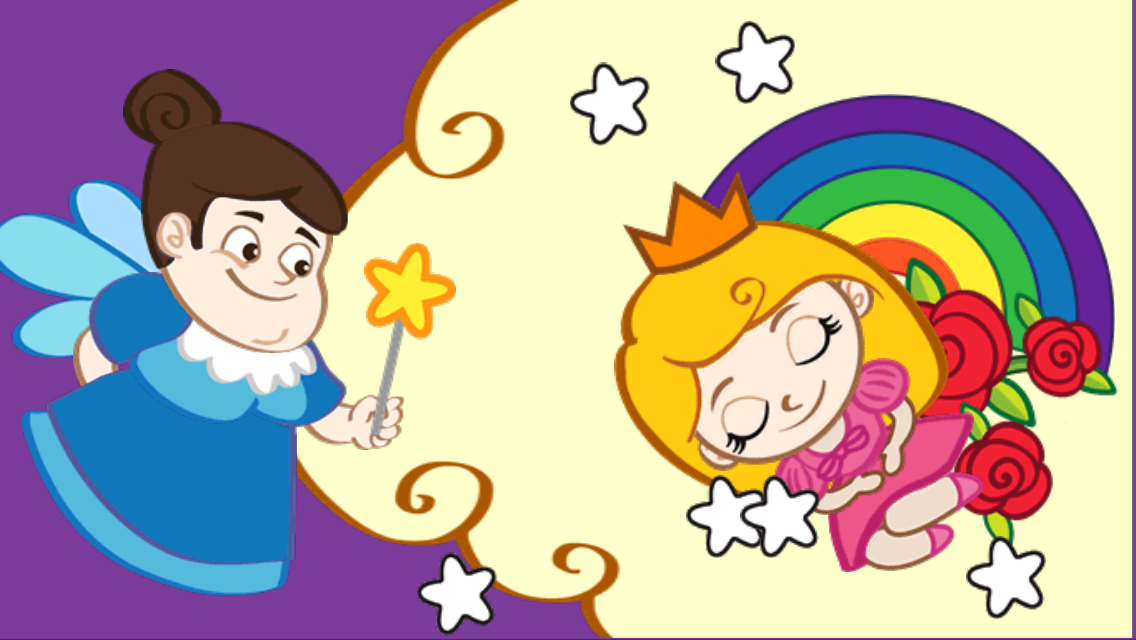 Coloring Princess poster