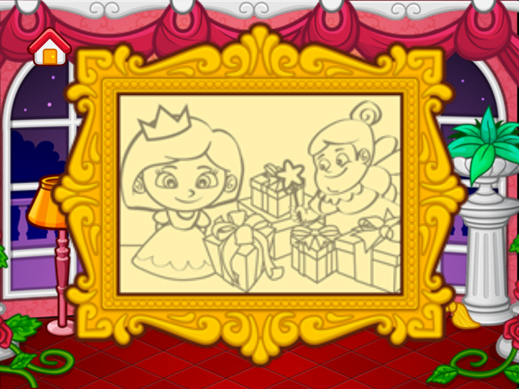 Coloring Princess poster