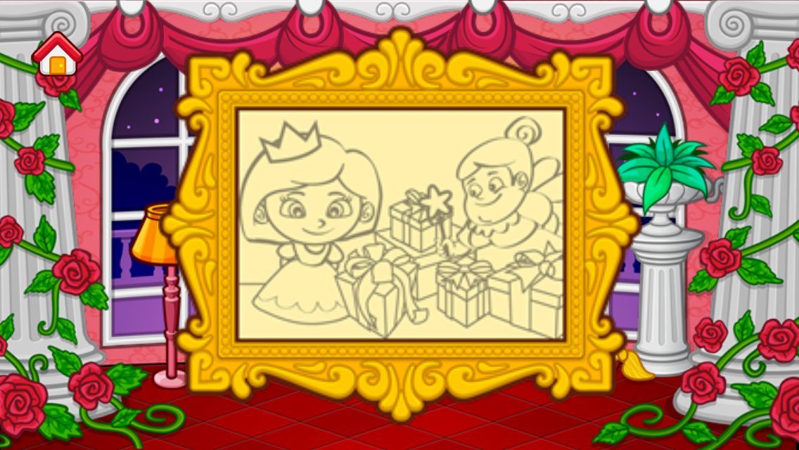 Coloring Princess poster