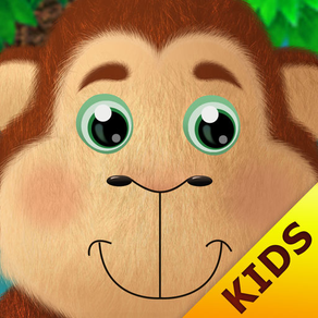 Kids Academy ∙ 5 little monkeys jumping on the bed. Interactive Nursery Rhyme.
