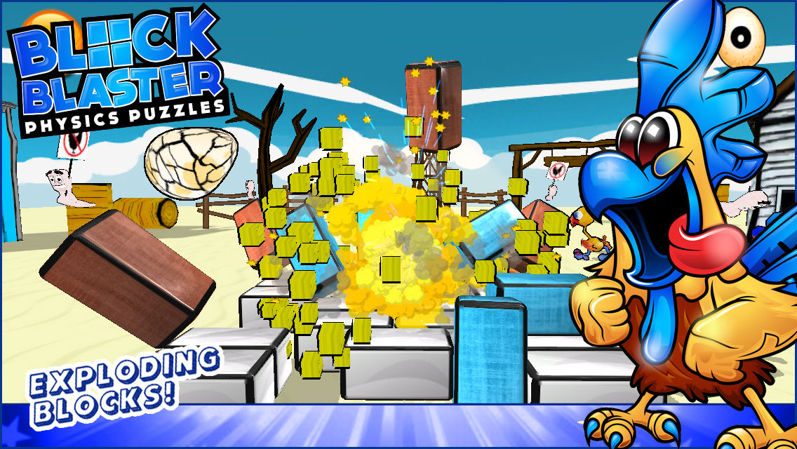 Block Blaster Physics Puzzles poster
