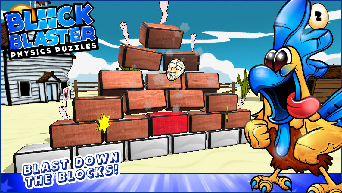 Block Blaster Physics Puzzles poster