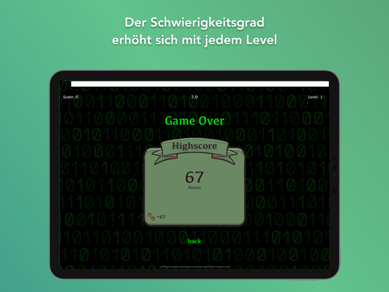 Coding Game - Binär Challenge Plakat