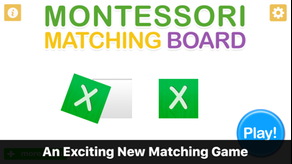 Montessori Matching Board