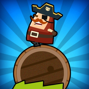 Captain Pirate a Roller Barrel