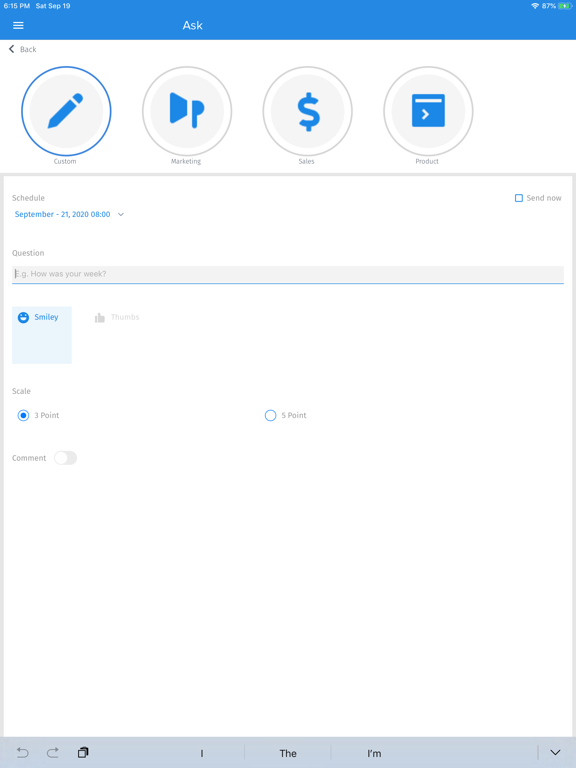 QuestionPro - Pulse poster