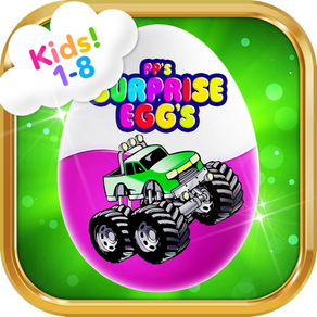 Monster Trucks Surprise Eggs For Kids